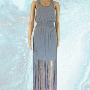 Rubbish BP Fringed Maxi Dress